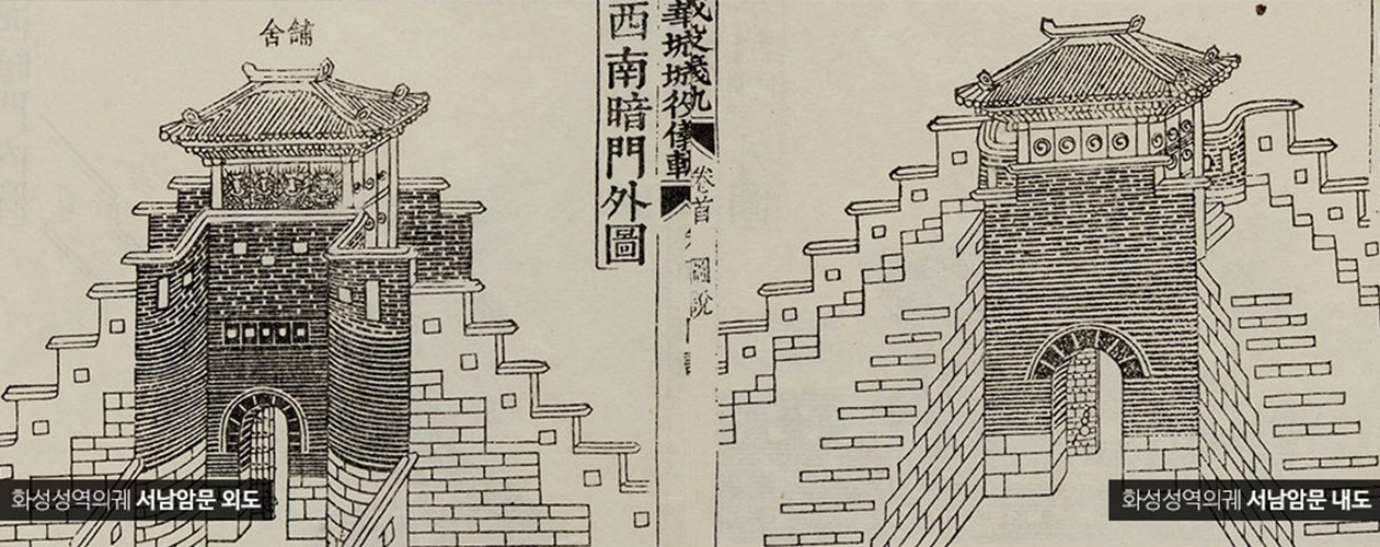 서남암문 그림 사진1