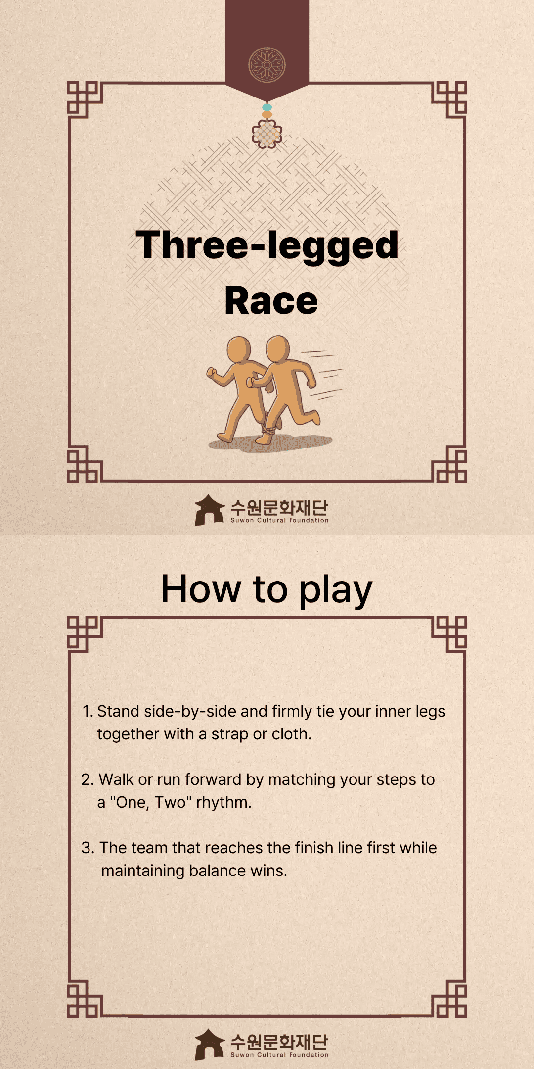 Three-legged Race image.