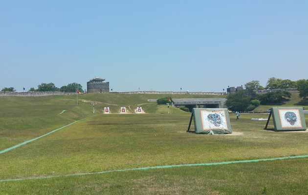 국궁체험장 측면 사진